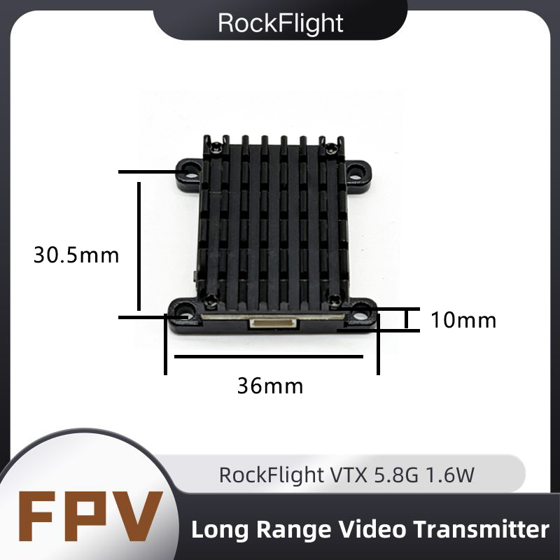 RockFlight TX663 VTX 5.8G 48CH - Fpv Drone Transmitter 评论和价格