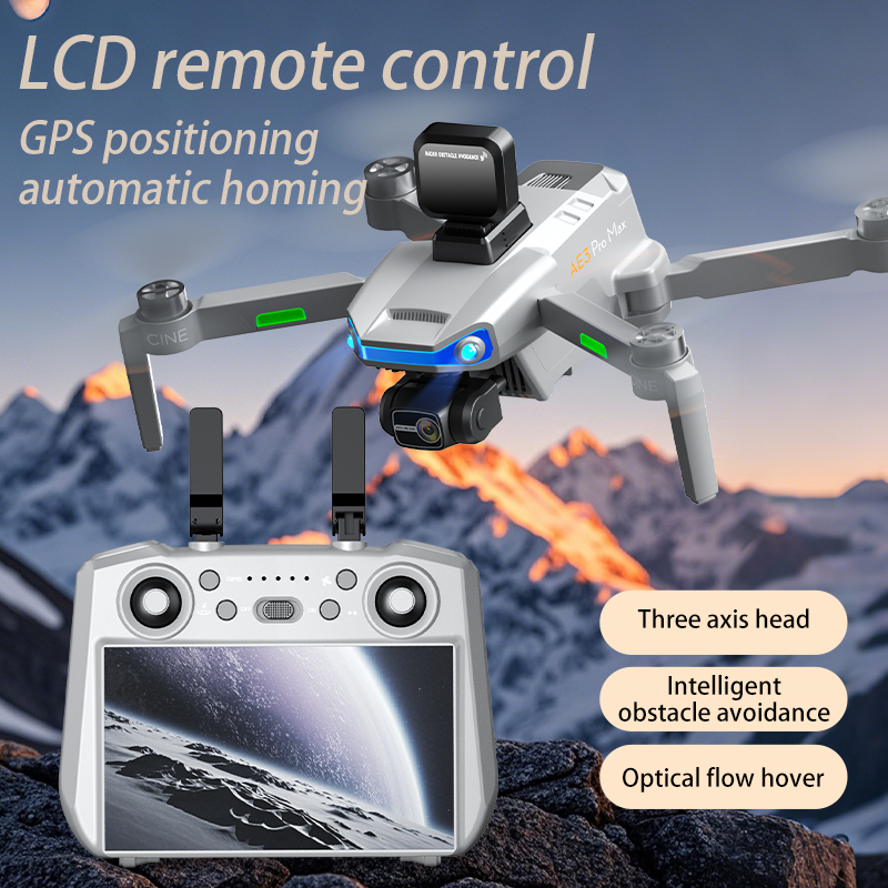 AE3 PRO Max NEW LCD SC GPS Dro - Fpv Drone Charger 评论和价格